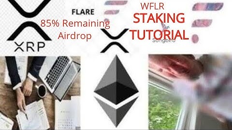 How to Stake Your Flare Network FLR to WFLR (Spark) Tokens To Get The Other 85% Of Your Airdrop