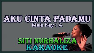 Aku Cinta Padamu (Karaoke) Siti Nurhaliza Nada Pria/Cowok Male Key A (Betapa kucinta padamu)