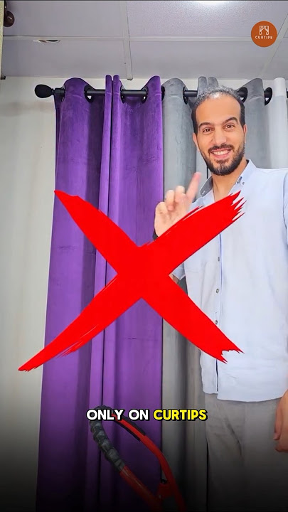 Easy curtain hack you can use in your home #tips #curtains #homedecor #diy #tips