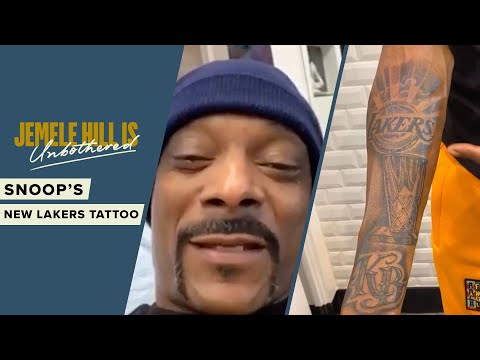 Snoop Dogg Got A Kobe Bryant And Lakers Tattoo