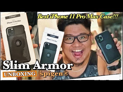 best-iphone-11-pro-max-case-2019-!-spigen-slim-armor-case-unboxing!