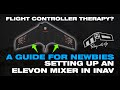 A Guide For Newbies -  Setting up an elevon mixer in iNav