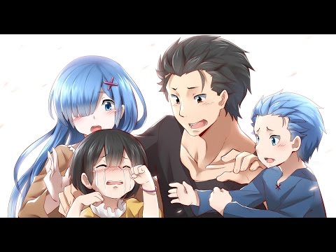 amv-gotta-be-somebody---rem-x-subaru「re:zero」hd