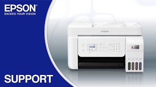 epson ecotank et-4800 | wireless setup using the control panel