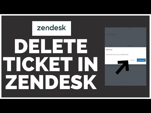 Deleting tickets – Zendesk help