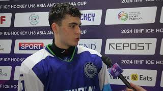 INTERVIEW | Loren Petrosyan, defender |25 April 2024 | IIHF U18 Asia and Oceania Cup 2024