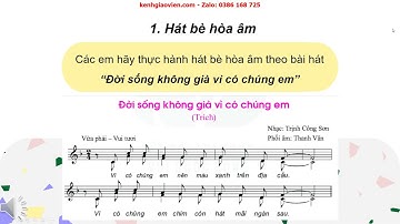 Giáo án powerpoint chủ đề 3 tiết 11: Âm nhạc thường thức ... | GA Âm nhạc 6 Kết nối tri thức