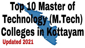 Top 10 Master of Technology (M.Tech) Colleges in Kottayam #college #mtech