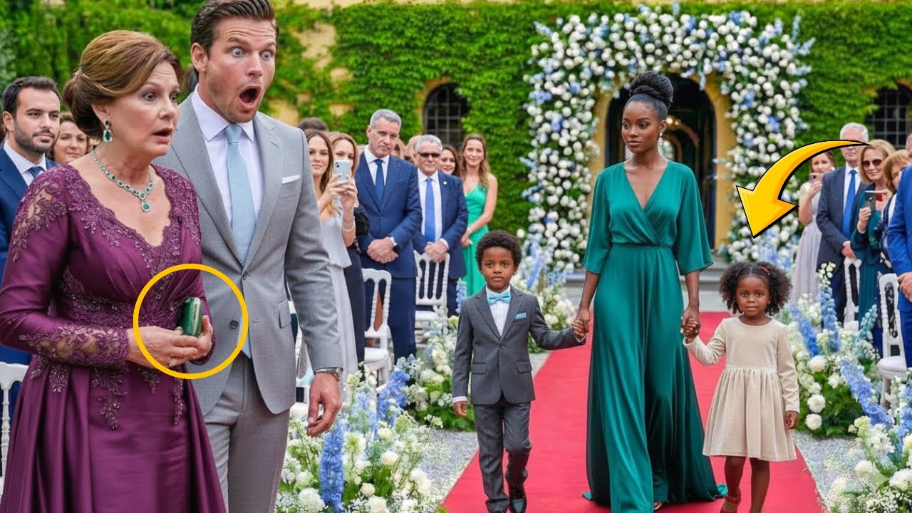 His Family Invited His Black Ex-Wife To Humiliate Her—She Came With Twins And Ruined The Wedding