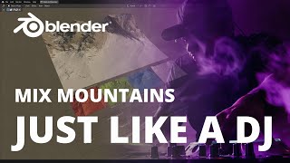 Blender 3D Terrain Mixer - Input Controllers