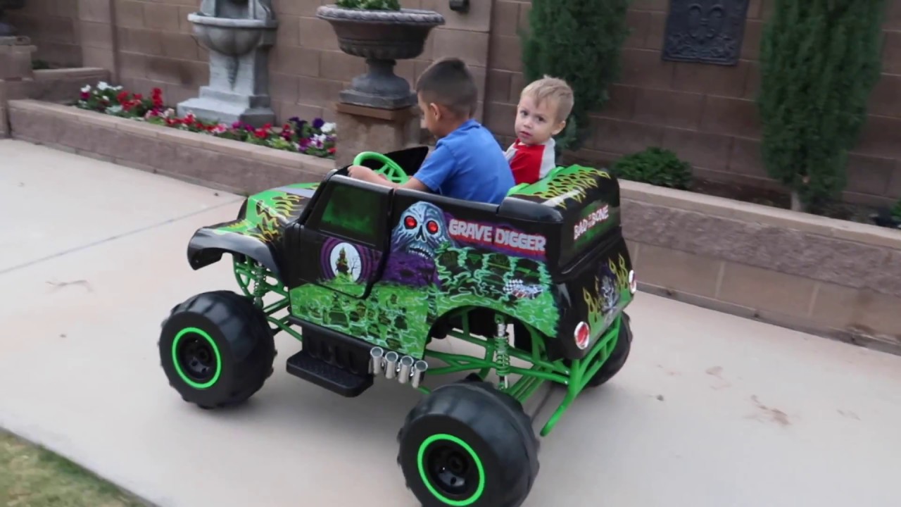 grave digger 24v power wheels manual