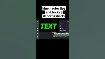 kinemaster tips and tricks | [Part - 18] #short #shorts