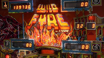 1978 Stern WILD FYRE pinball machine