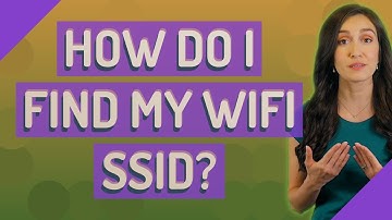 How do I find my WiFi SSID?