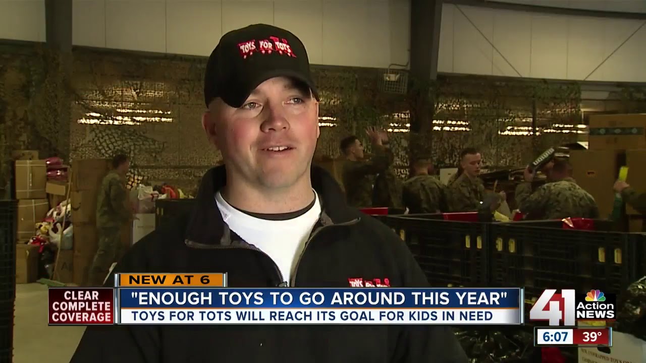 Toys for Tots Kansas City reaches holiday goal, exceeds orders YouTube