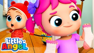 Mystery Socks - Who Took Them? Little Angels Kids Cartoonssongs & Nursery Rhymes