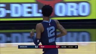 Ja Morant Full Play 10\/23\/19 Memphis Grizzlies vs Miami Heat | Smart Highlights