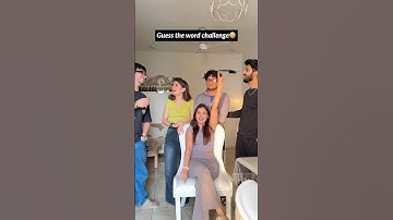 Guess the right word challenge 🤪 #tanshi #challenge #shorts ￼