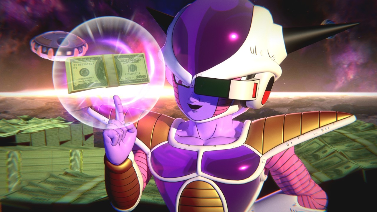 Frieza Vs The Space IRS [Blender Animation]