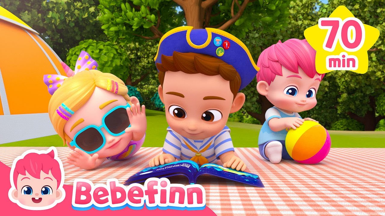 Wake Up Let's Play Outside | Bebefinn Healthy Habit Songs Compilation