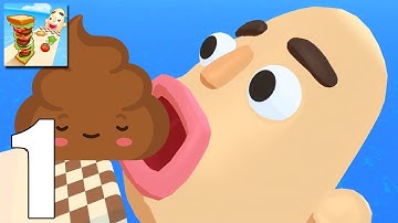 Sandwich Runner - Part1 Gameplay Walkthrough - Max Levels 6-9 (iOS,Android)