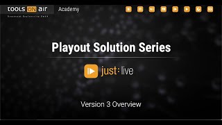 just:live 3.x - Overview screenshot 1