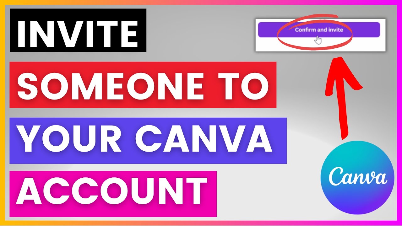 How To Invite Someone To Your Canva Account? [in 2025] - YouTube