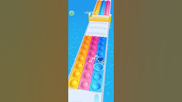 Pop it run gameplay walkthrough part All levels #shorts