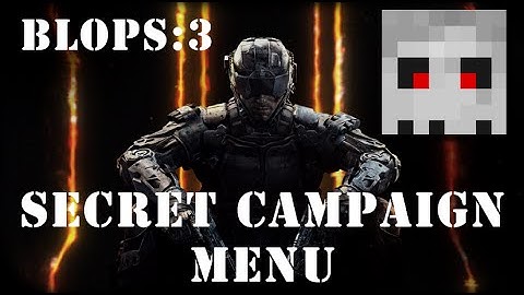 Black Ops 3 Secret Menu!