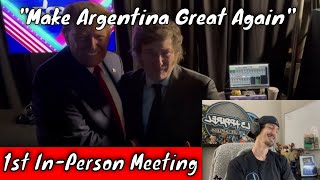 Javier Milei Met Donald Trump for FIRST Time & THIS Is What Happened... by emceewilliams 894 views 1 month ago 2 minutes, 46 seconds