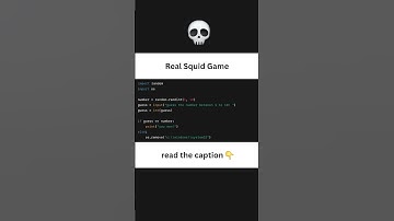 real squid game 😁‼️