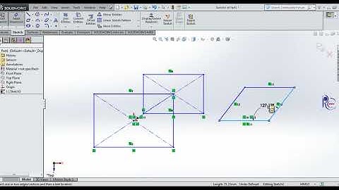 Introduction of Solidworks & 2D Sketch Tutorials part 1..
