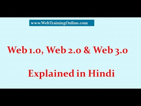 Web 1.0, Web2.0 and Web 3.0 technologies Explained in Hindi
