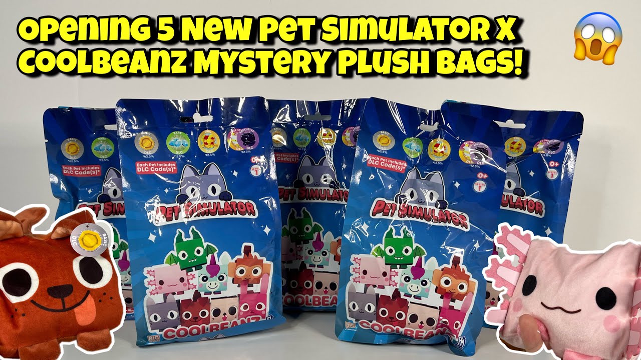 New Pet Simulator X plushies with in-game codes coming soon