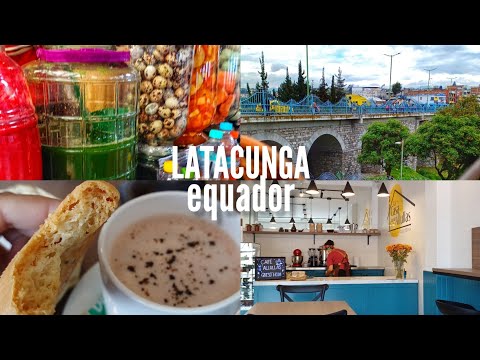 chegando em Latacunga | allullas | mercado Cerrado - andando pelo centro #viajarsozinha #equador
