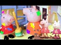 Peppa Pig Official Channel | Peppa and George's Messy Muddy Footprints | Peppa Pig Toys