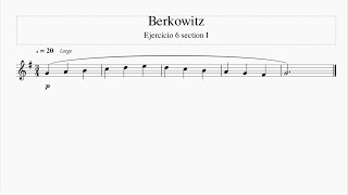 Berkowitz Ejercicio 6 section I