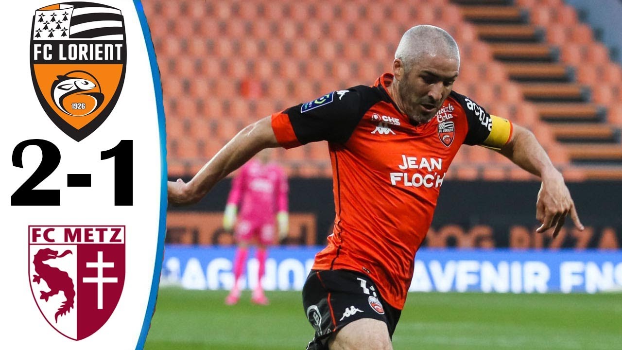 Lorient vs Metz 2-1 All Goals & Highlights 16/05/2021 HD