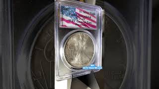 9/11 WTC - 2001 American Silver Eagle