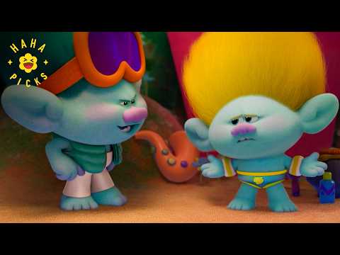 Baby Branch's Stage Fright Is Literally All Of Us Before A Big Presentation | Trolls Band Together