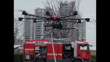 🔥 H300 Firefighting Drone – The Ultimate Weapon Against Skyscraper Fires! 🚁🔥