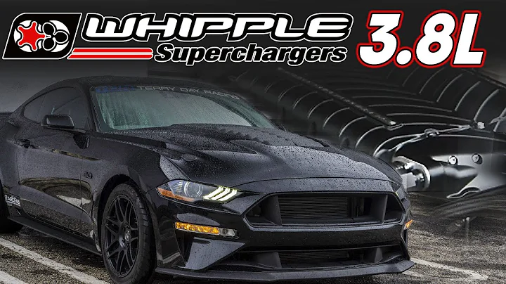 3.8L WHIPPLE SUPERCHARGED Mustang Puts Down 1300hp...