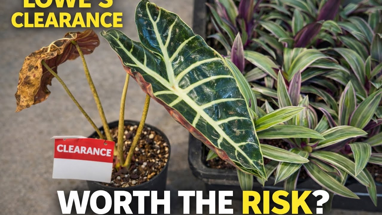 Are Lowe’s Clearance Plants Worth the Risk?