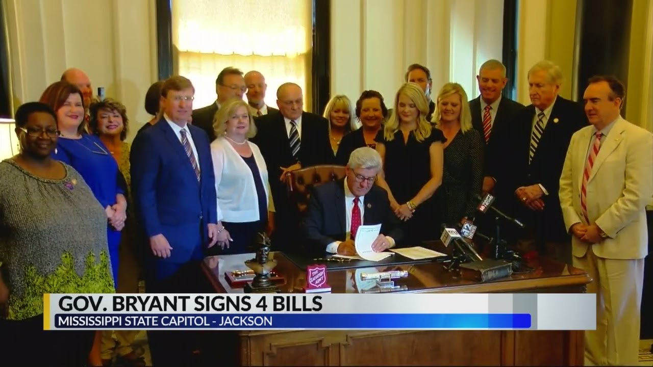 Governor Bryant signs 4 bills
