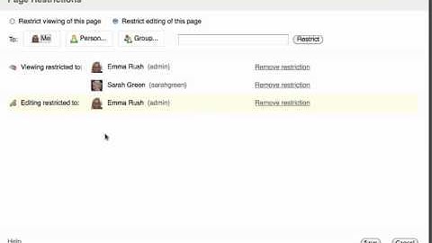 How page restrictions work in Atlassian