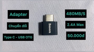 Thiết bị chuyển đổi Type C Ra USB 2.0 OTG