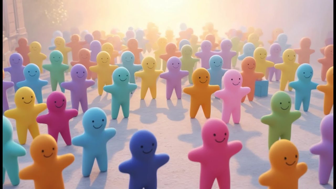 Fall Guys Soft Star Rolled Through the Fog AV1 | Nursery Rhymes for Kids & Baby Songs