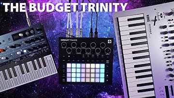 Novation Circuit Tracks, MicroFreak, & Minilogue (making a song)