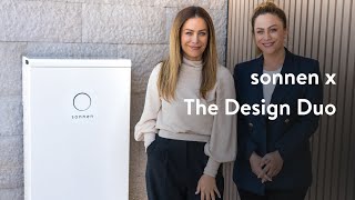 sonnen x Design Duo | Solar Batteries  Sustainability with Style