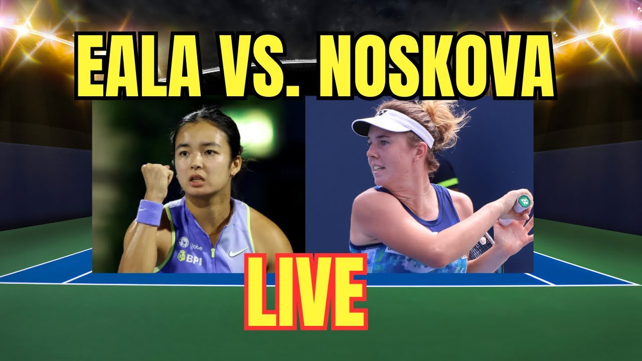 Alex Eala vs. Linda Noskova LIVE STREAM Watchalong - Indian Wells 2026